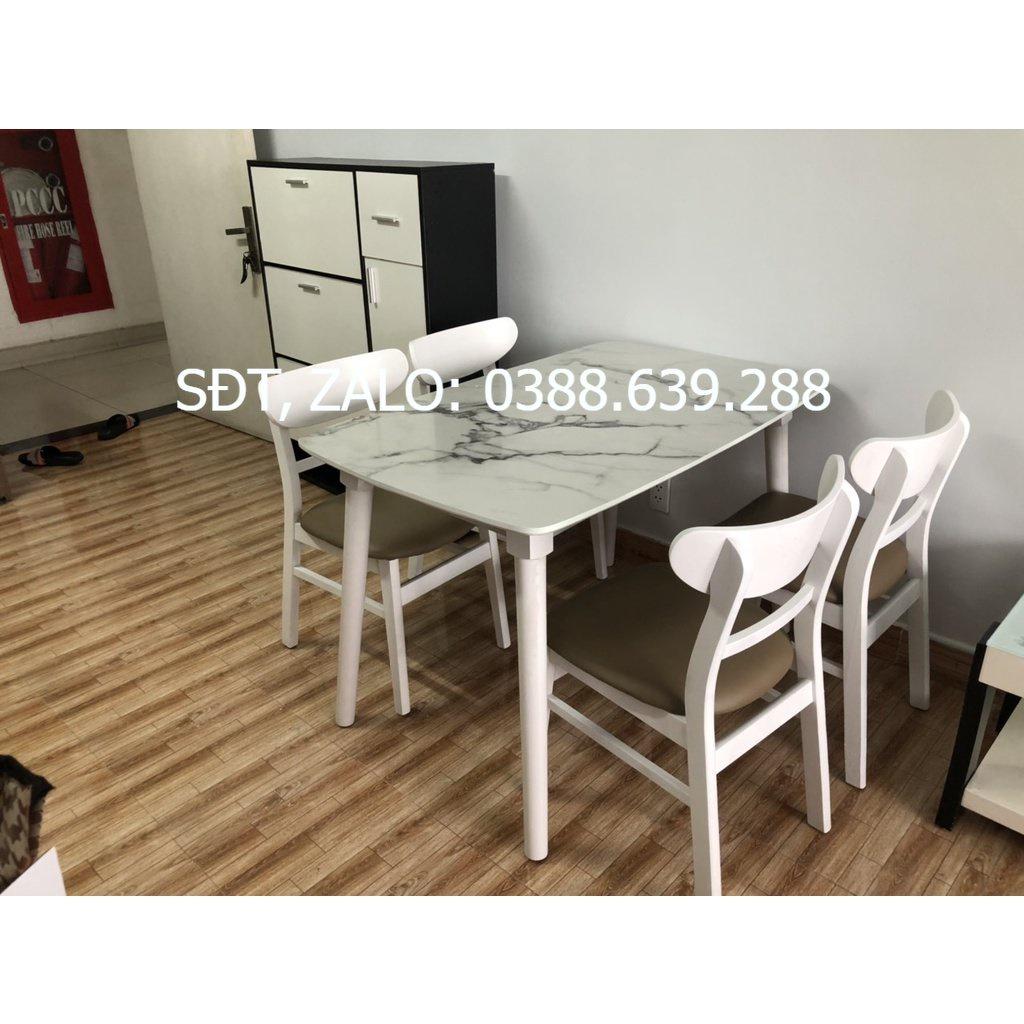 Bàn giả đá và 4 ghế mango sang trọng xịn sò