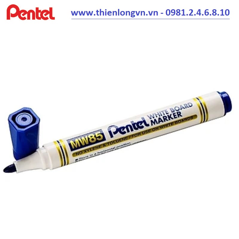 Bút viết bảng Pentel- MW85 màu xanh