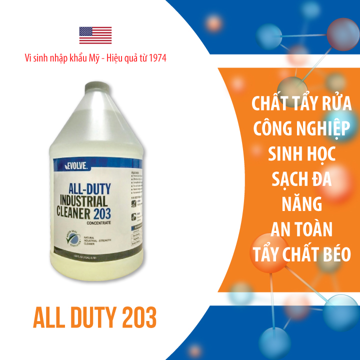 Tẩy rửa đa năng All - Duty Industrial Cleaner 203