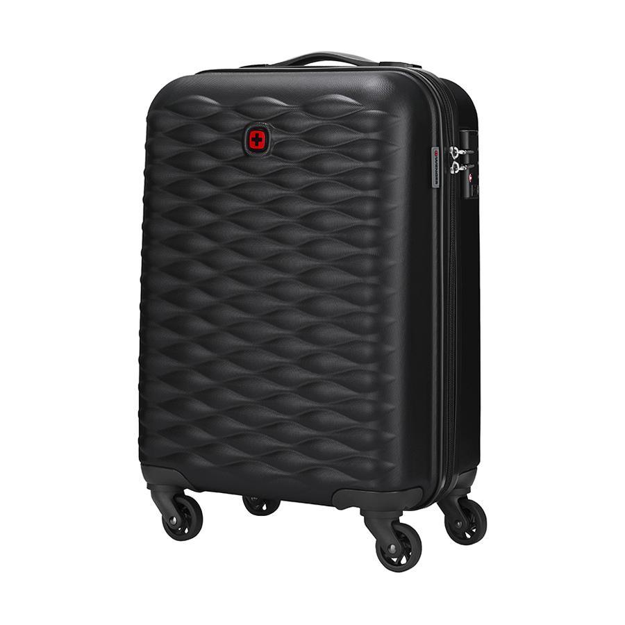 Vali kéo Wenger IN-FLIGHT WENGER - THỤY SĨ -  Thiết kế họa tiết sóng tinh tế Size 20/ 24/ 28 inch - Đỏ