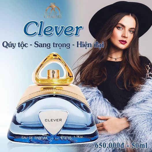 Nước Hoa Nữ Charme Clever 50ml