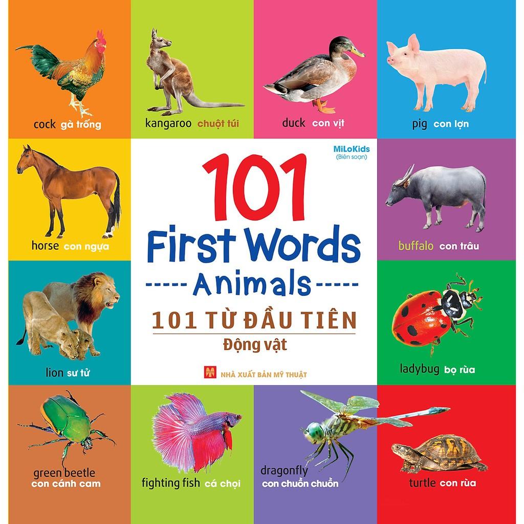 Sách: 101 First Words - Animals / 101 Từ Đầu Tiên - Động Vật