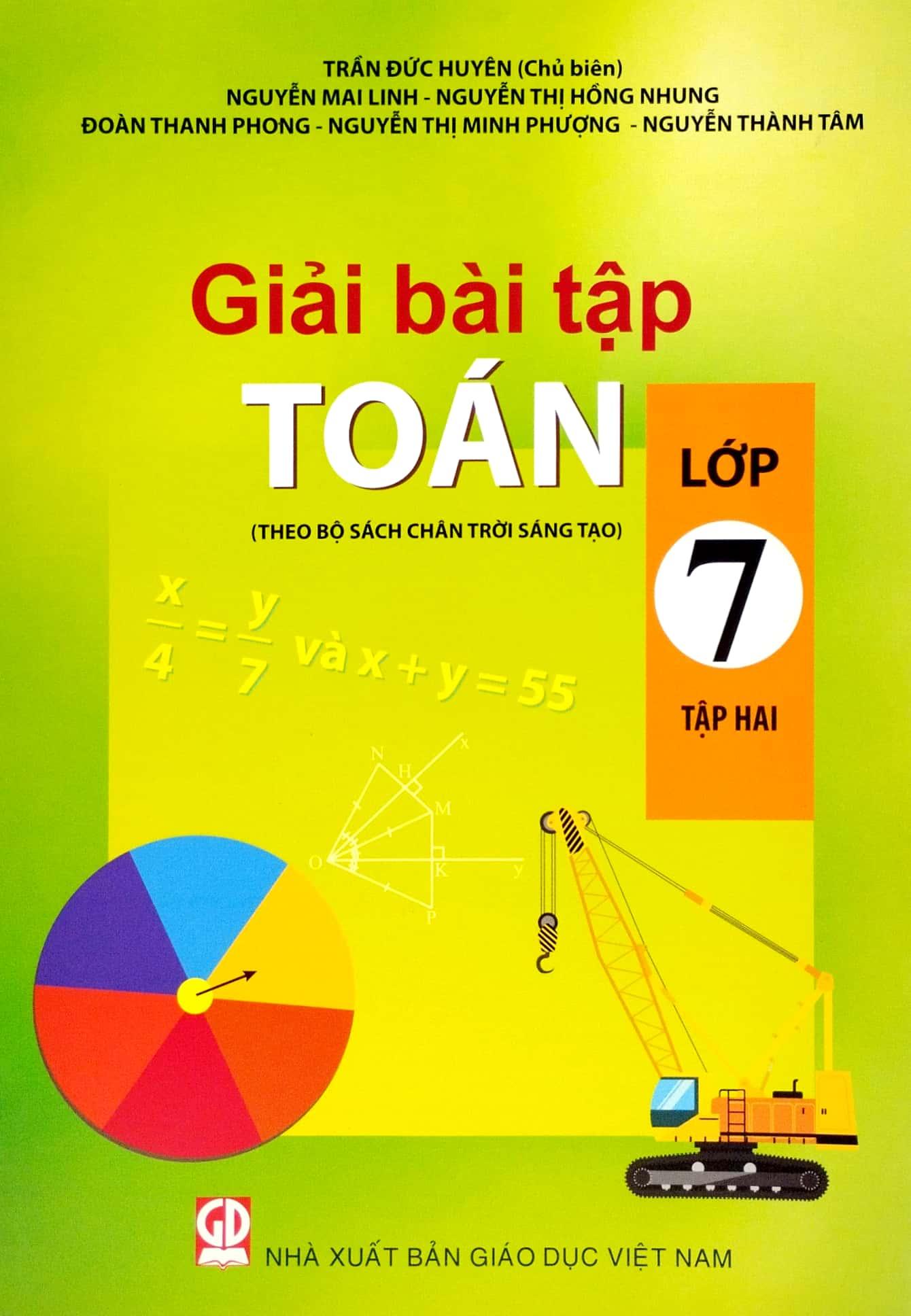 Giải Bài Tập Toán Lớp 7 - Tập 2 (Theo Bộ Sách Chân Trời Sáng Tạo)