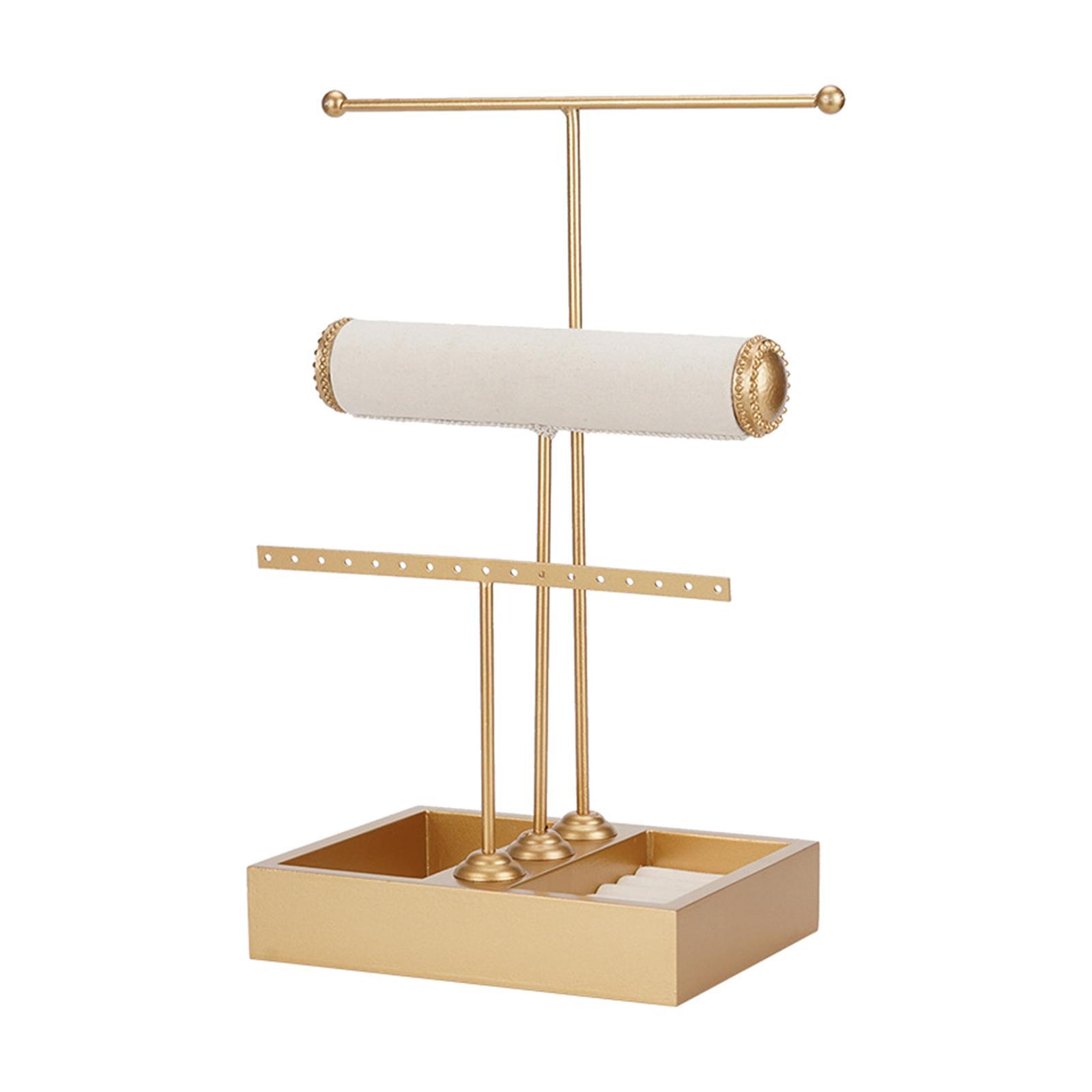 Jewelry Display Rack Watch Tabletop Hanging Modern Bracelet Holder Organizer