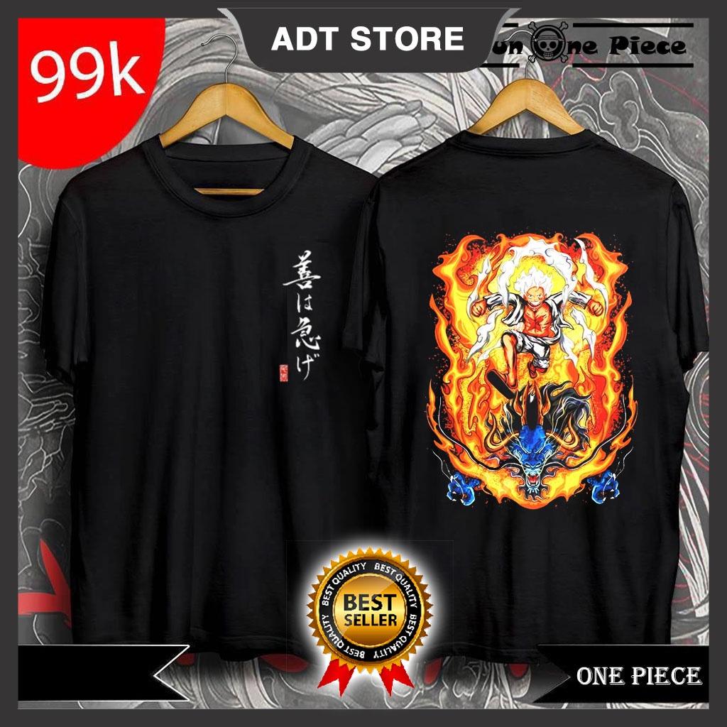 Top 5 Mẫu Áo thun One Piece Luffy Gear 5 Anime Đảo Hải Tặc siêu chất, giá rẻ cực HOT mẫu bán chạy