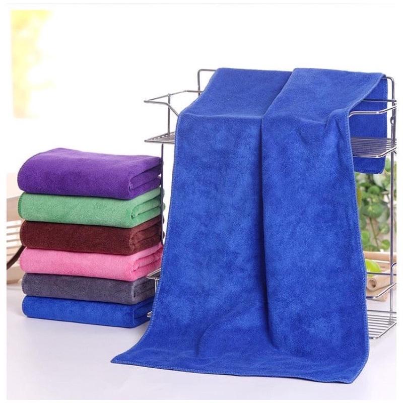 Khăn lau xe Tinh Dầu Xanh chất liệu Microfiber mềm mịn thấm hút nước tốt Chuyên Dụng lau rửa xe hơi, Ô Tô, xe máy