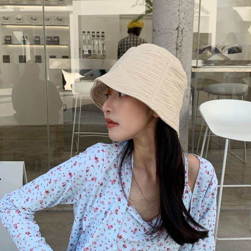 Nón bucket vải mềm