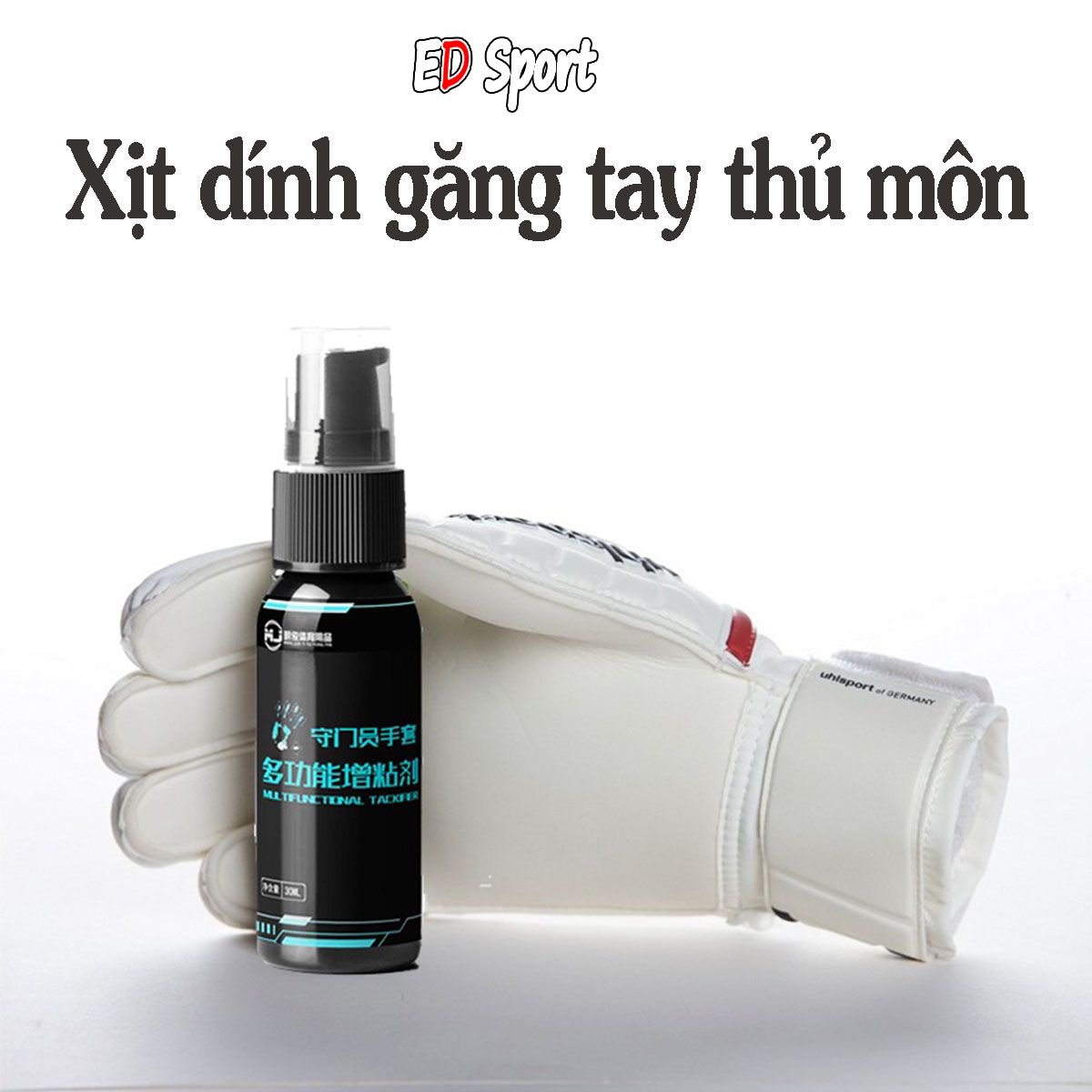 Chai xịt dính găng tay thủ môn chuyên dụng chất lượng cao