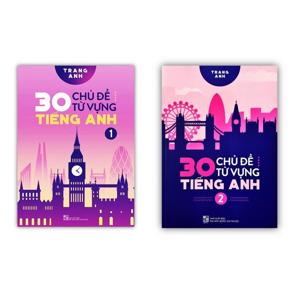 Sách - Combo 25 chuyên đề ngữ pháp tiếng anh trọng tâm + 30 chủ đề từ vựng tiếng anh + Cẩm nang cấu trúc tiếng anh