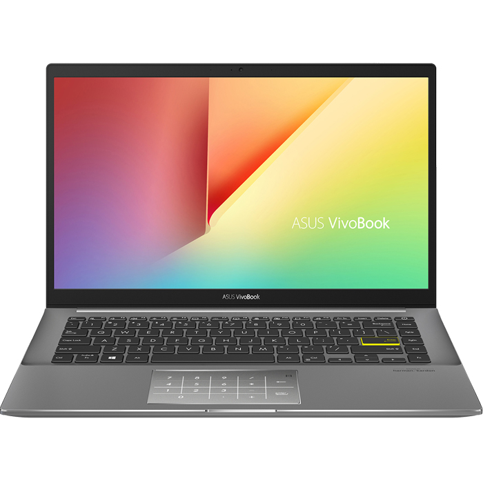 Laptop Asus VivoBook S14 S433EQ-EB045T (Core i5-1135G7/ 8GB DDR4 3200MHz/ 512GB SSD M.2 PCIE G3X2/ MX350 2GB GDDR5/ 14 FHD IPS/ Win10) - Hàng Chính Hãng