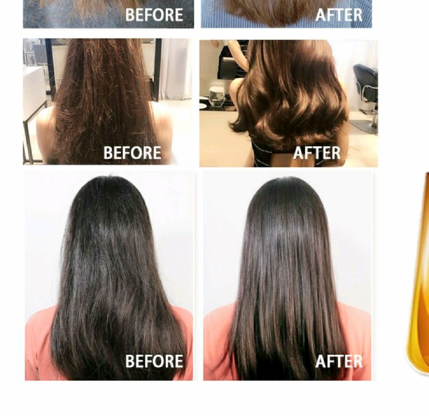 LỌ TINH DẦU DƯỠNG TÓC CHĂM SÓC TÓC PHỤC HỒI TÓC HƯ TỔN TẠO NẾP TÓC MỀM MƯỢT TÓC ĐẸP HÀNG CHẤT LƯỢNG