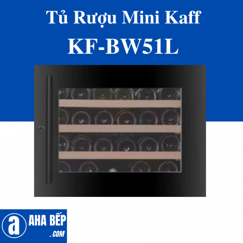 Hình ảnh TỦ RƯỢU MINI KAFF KF-BW51L. Hàng Chính Hãng 