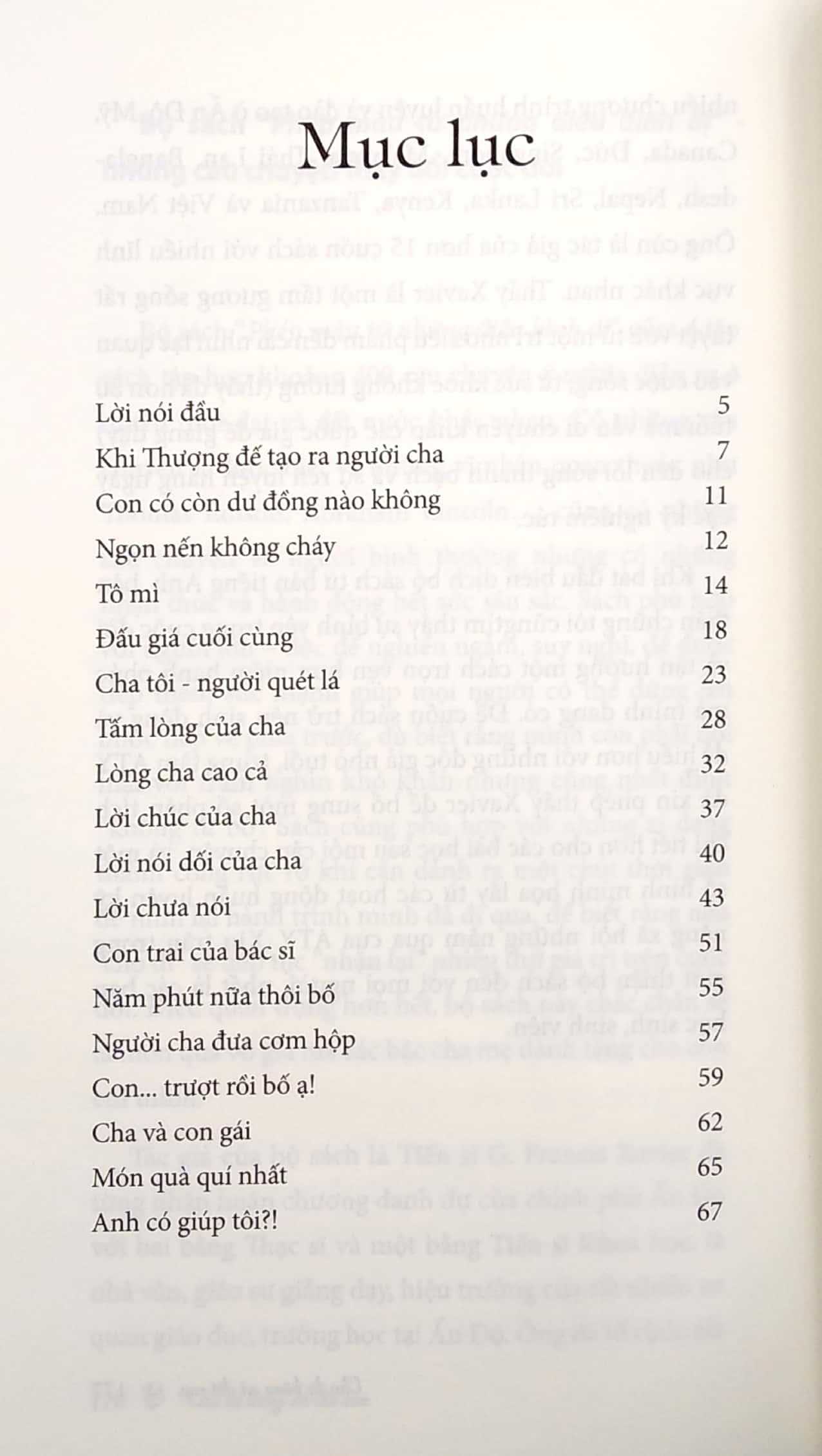Sống Có Giá Trị - Cha Là Bóng Cả Đời Con