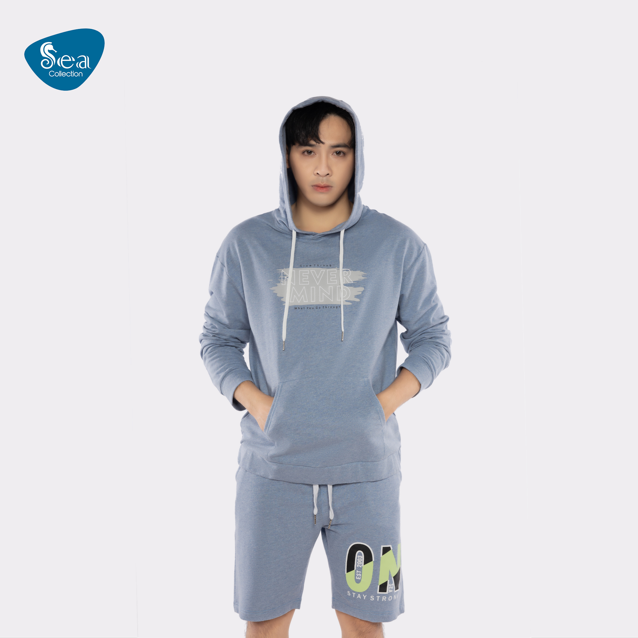 Áo Hoodie Nam Sea Collection Tay Dài Never Mind 12023