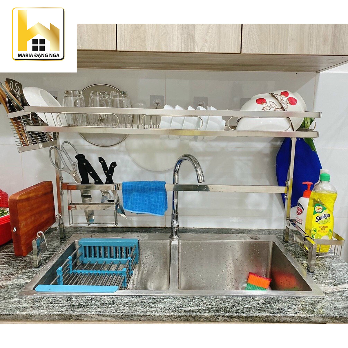 Kệ chén bát,Kệ Úp Chén Bát,giá úp chén bát, giá úp bát, kệ úp bát lavabo,Kệ Úp Chén Inox Bồn Rửa Chén Bát