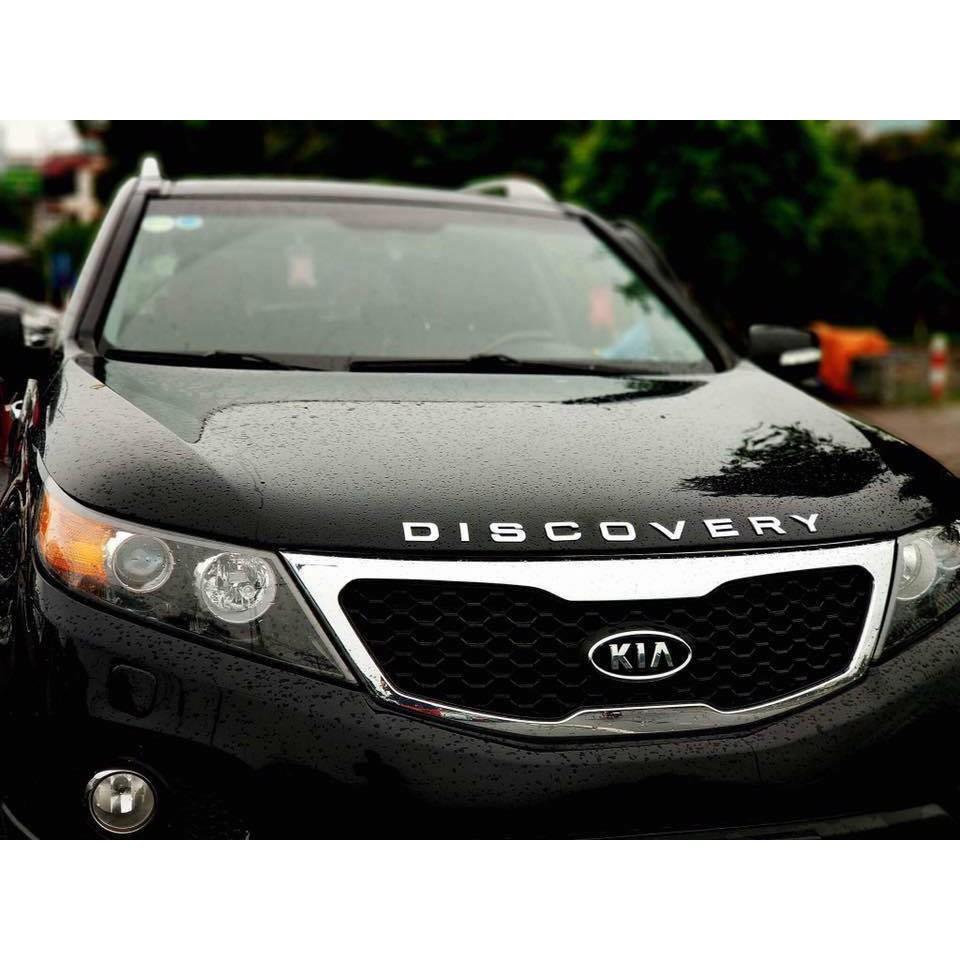 Bộ Tem Nổi 3D Chữ DISCOVERY Sang Trọng Trang Trí Xe Hơi Ô Tô