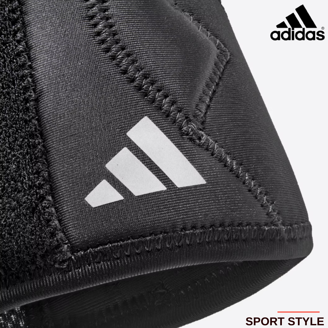 Bó Gối, Băng Gối Thể Thao Thun Co Giãn ADIDAS ADSU-1500 Adjustable Knee Support (1 Cái) - Chính Hãng