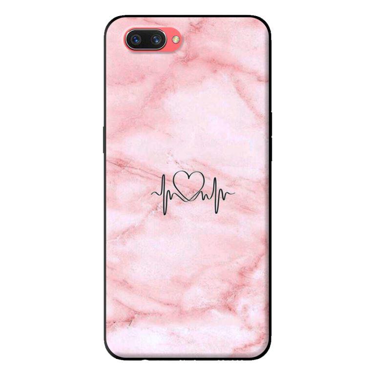 Ốp in cho OPPO A5 Đá Hồng - Hàng chính hãng