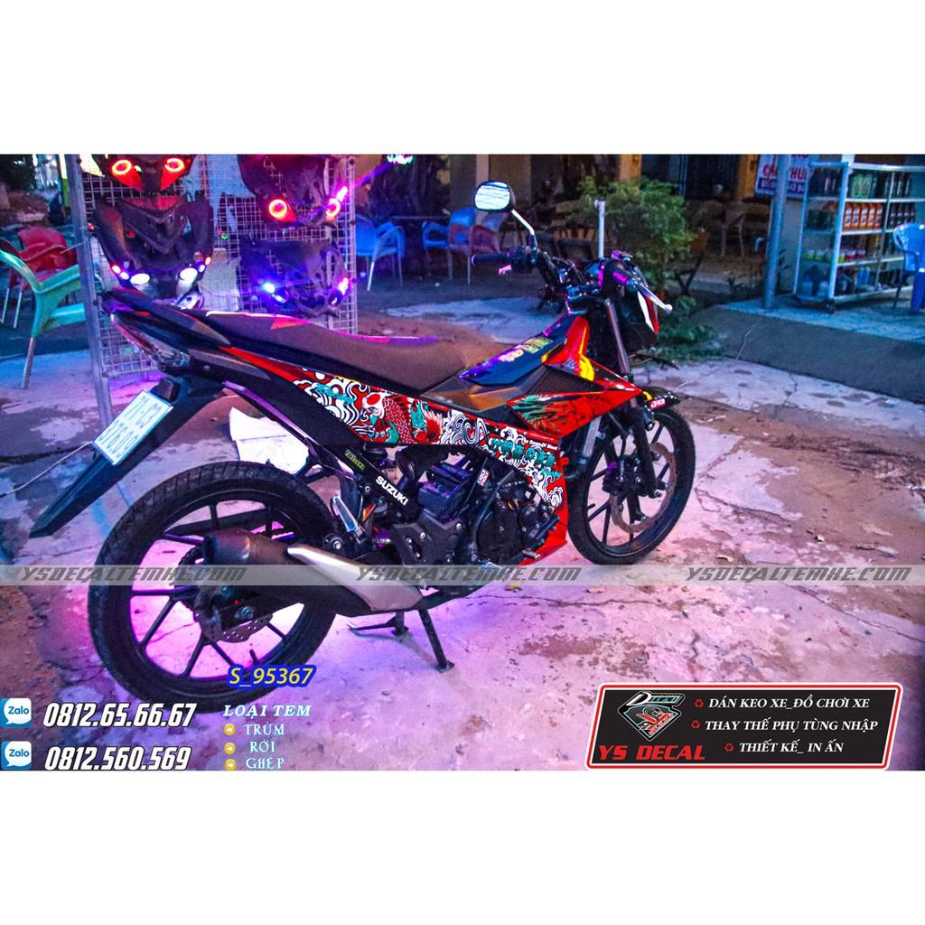 Tem rời Satria ,Raider cá chép