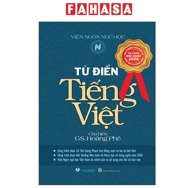 Sách - Từ Điển Tiếng Việt - Bìa Cứng (Tái Bản 2025)