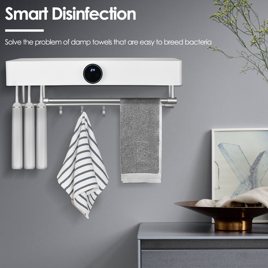 Giá Treo Khăn Thông Minh HL-HiEnd Towel Diệt Khuẩn UV
