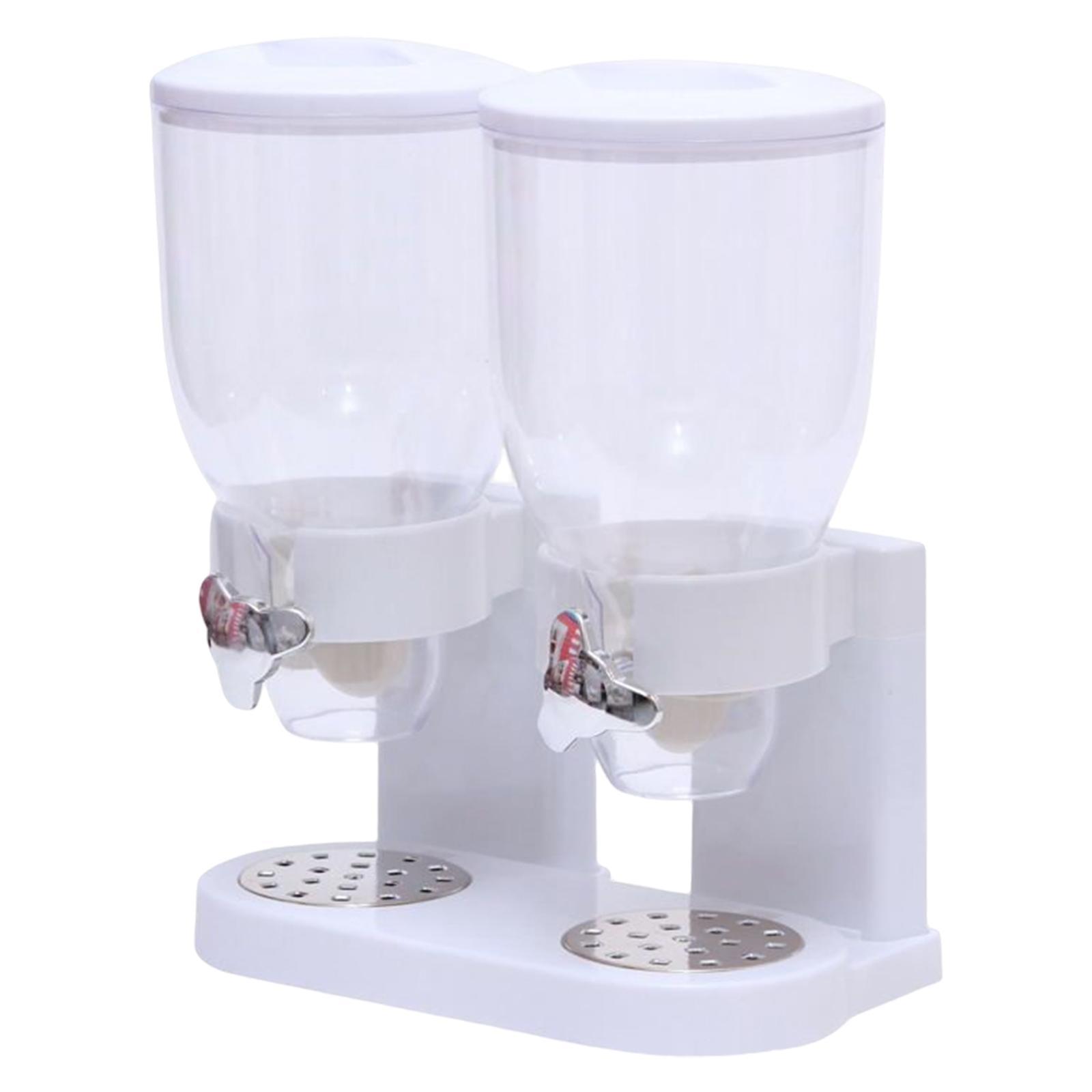 Cereal Dispenser Rice Bucket, Dry Food Dispenser, for Kitchen Breakfast Countertop Candy