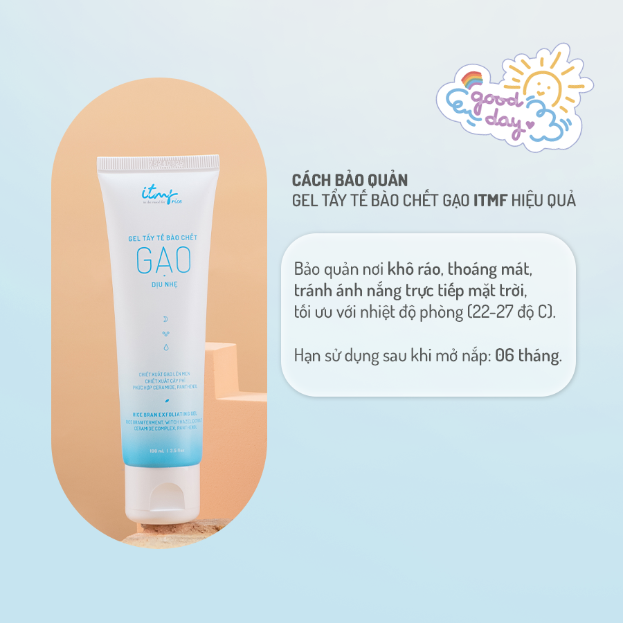 Gel Tẩy Tế Bào Chết Gạo Dịu Nhẹ 100mL