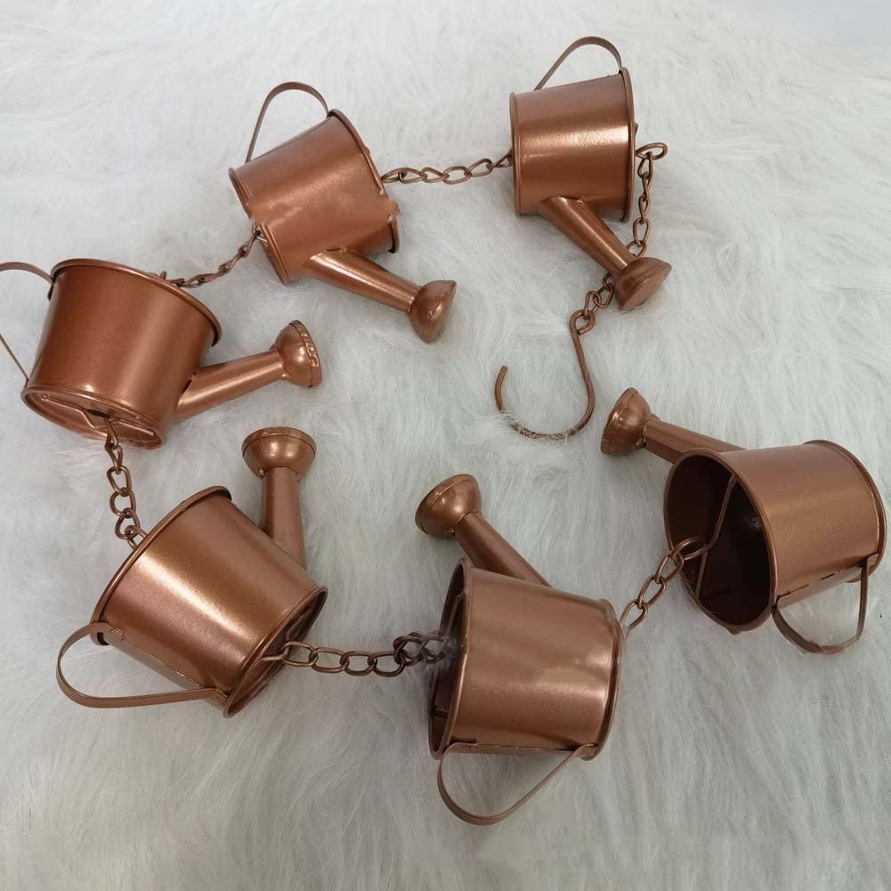 Chuỗi mưa kim loại, mưa trang trí của mưa kim loại trong hình con bướm, chuỗi thoát nước cống thoát nước bằng kim loại, chuỗi nước mưa chức năng và trang trí cho máng xối