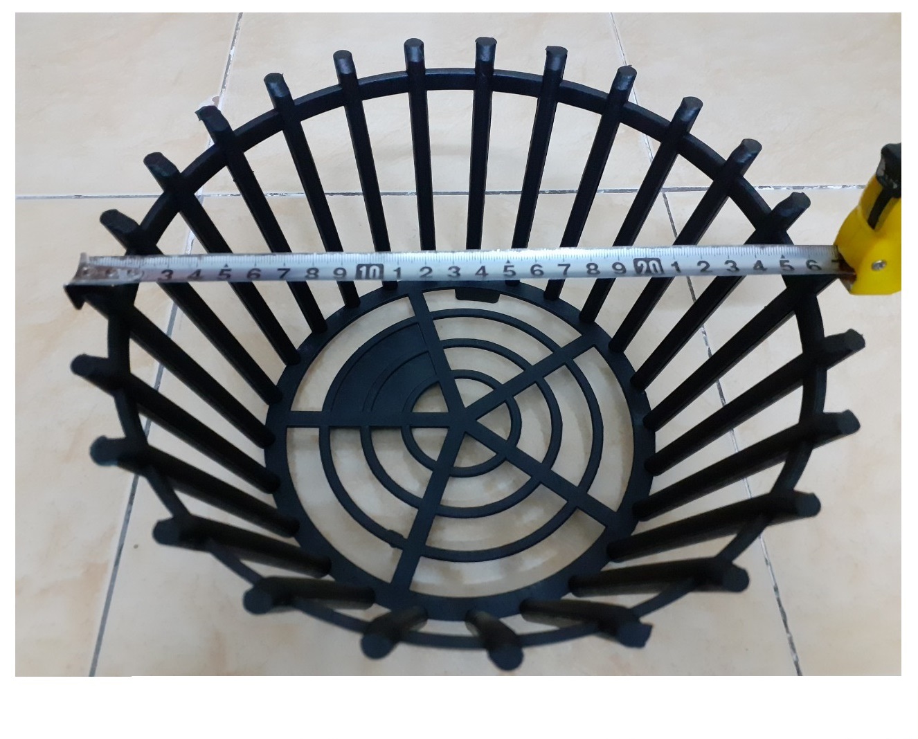 10 CHẬU NHỰA GIẢ GỖ FI 30 VÀ 10 MÓC KẼM 70CM TREO CHẬU SIÊU BỀN!!!
