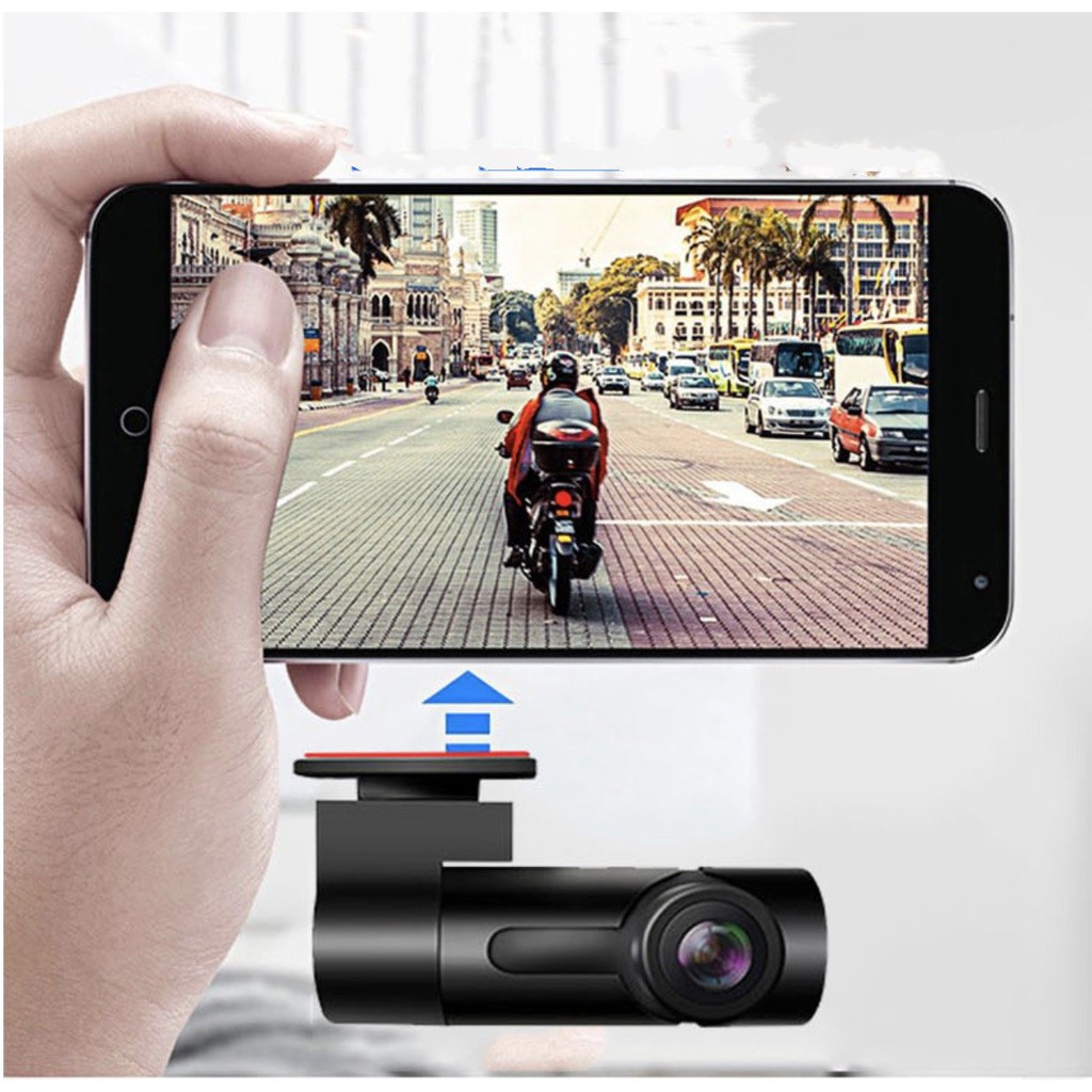 Camera Hành Trình Ô Tô quay Siêu Nét 1080p dùng qua App Wifi