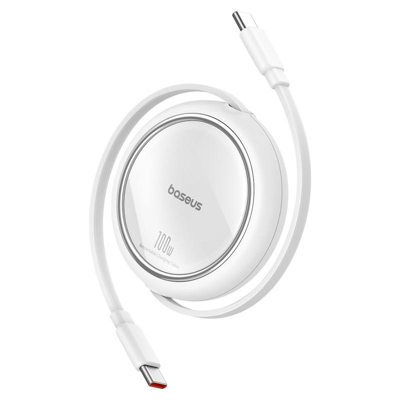 Cáp sạc Baseus Pathfinder Series Free2Draw Fast Charging Data Cable 100W nhanh dây rút Type-C to Type-C- hàng chính hãng