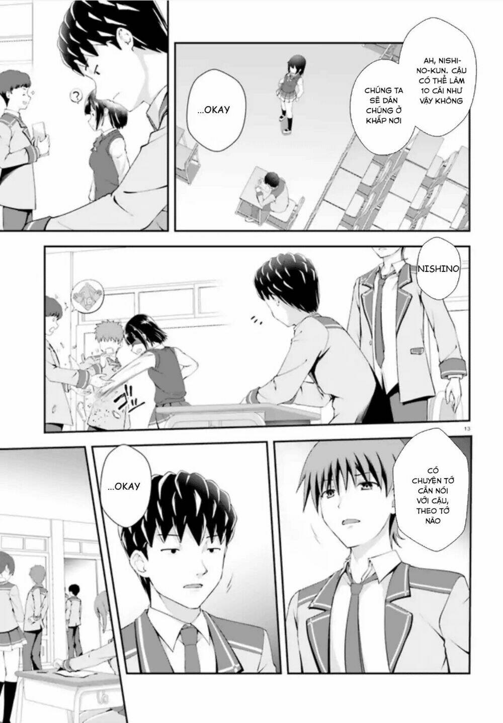 nishino - gakunai caste saikai ni shite inou sekai saikyou no shounen chapter 3 16