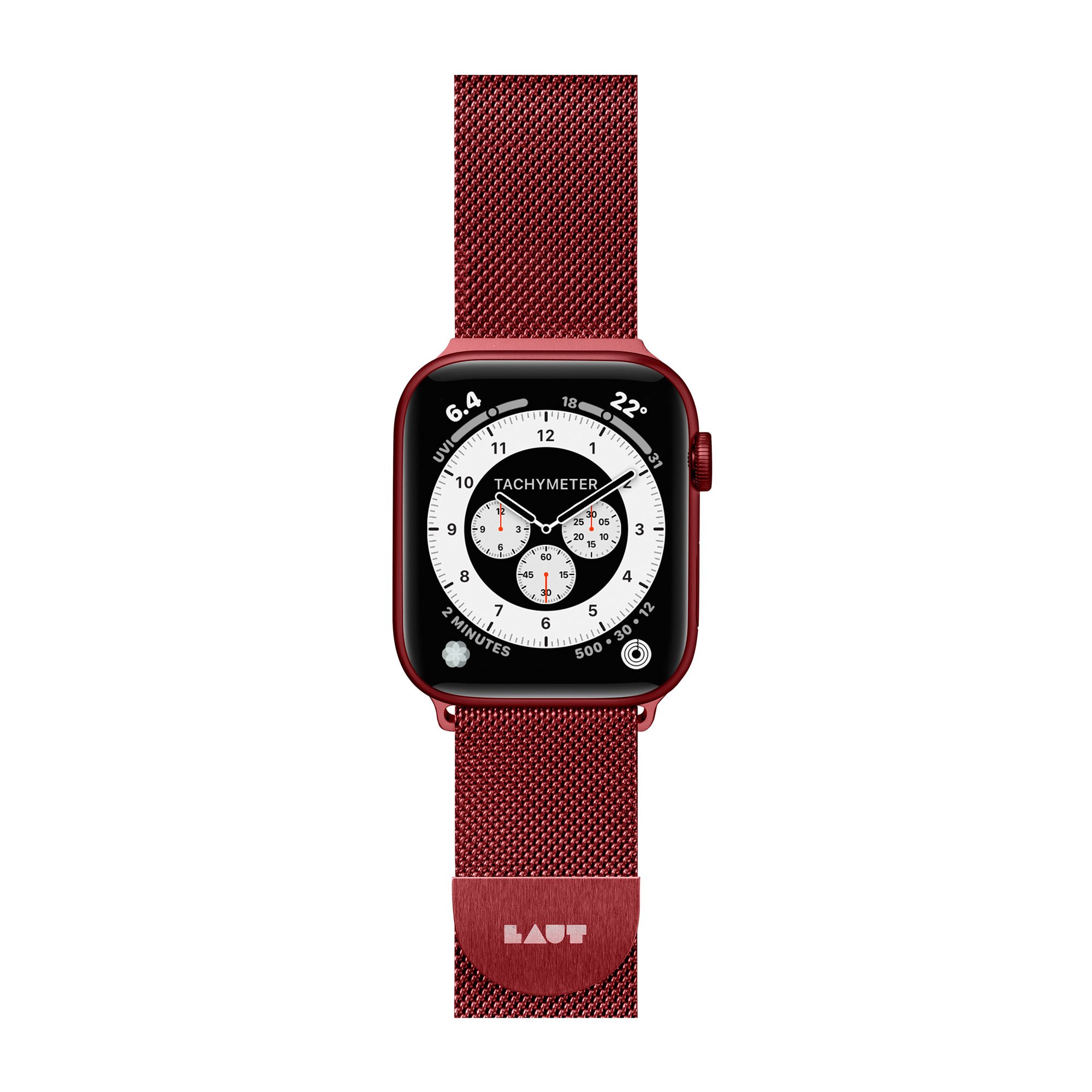 Dây Đeo Thép Lưới LAUT Steel Loop Watch Strap Cho Apple Watch Series 1/2/3/4/5 _ Hàng Chính Hãng