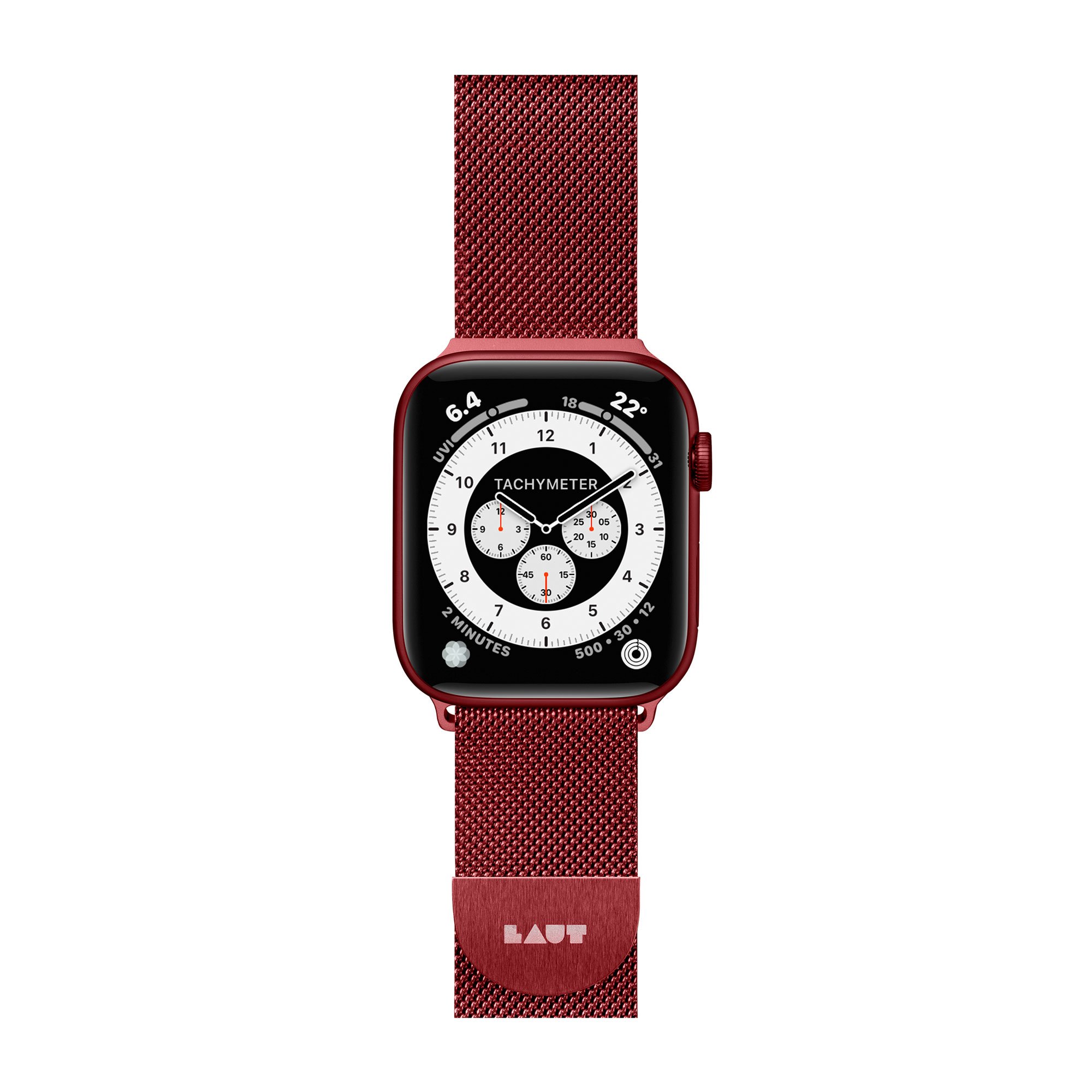 Dây Đeo Thép Lưới LAUT Steel Loop Watch Strap Cho Apple Watch Series 1/2/3/4/5 _ Hàng Chính Hãng