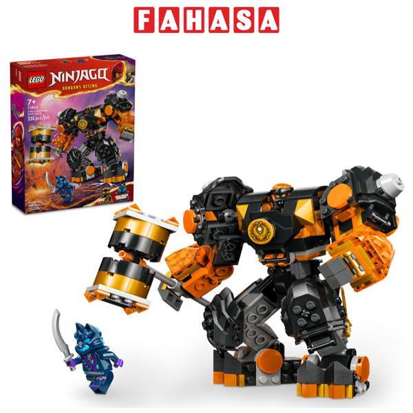 Đồ Chơi Lắp Ráp Chiến Giáp Của Cole - Cole's Elemental Earth Mech - Lego Ninjago 71806 (235 Mảnh Ghép)