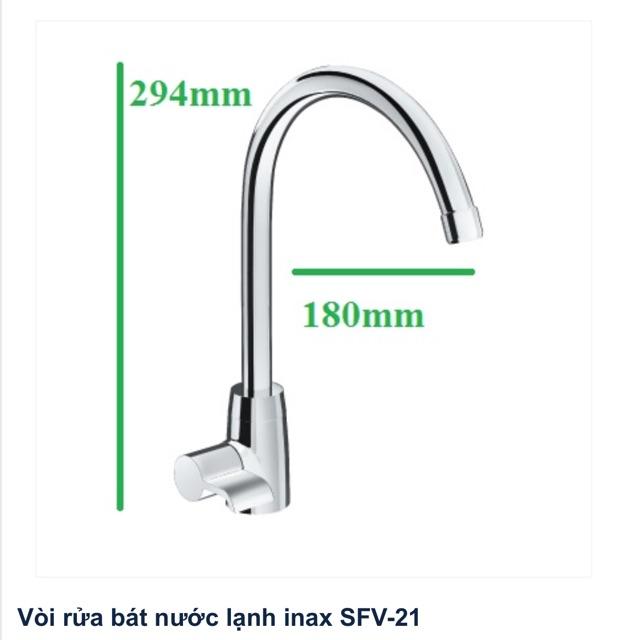 Vòi rửa bát lạnh SFV-21, vòi gắn chậu rửa chén lạnh