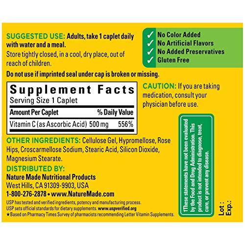 Viên Uống Nature Made Từ Dầu Tầm Xuân Bổ Sung Vitamin C 500mg