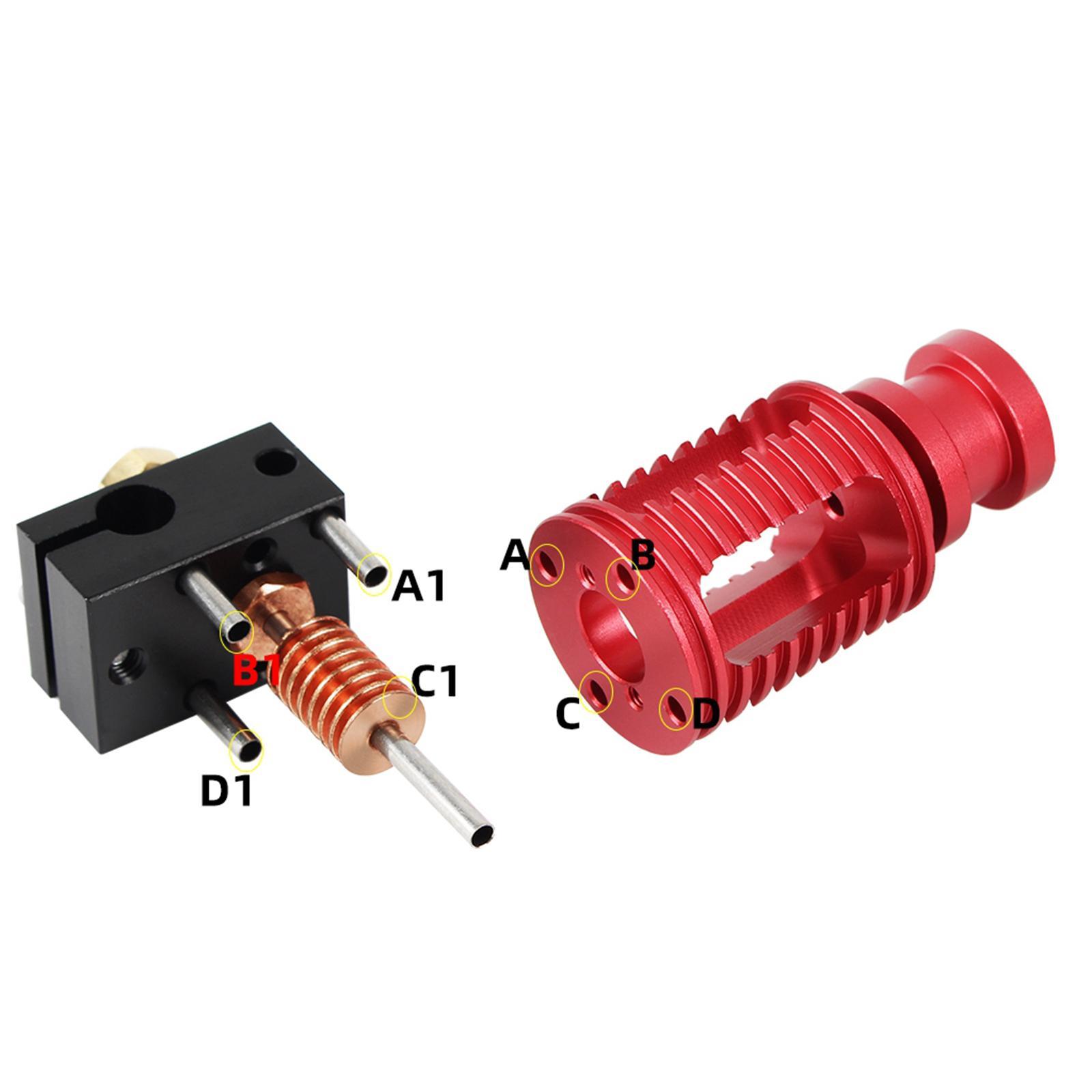 Heat Resistant 1.75mm Extruder Kits Tools For 3D Printer