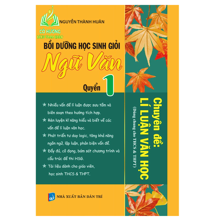 Sách - Bồi dưỡng Học Sinh Giỏi Ngữ Văn Quyển 1