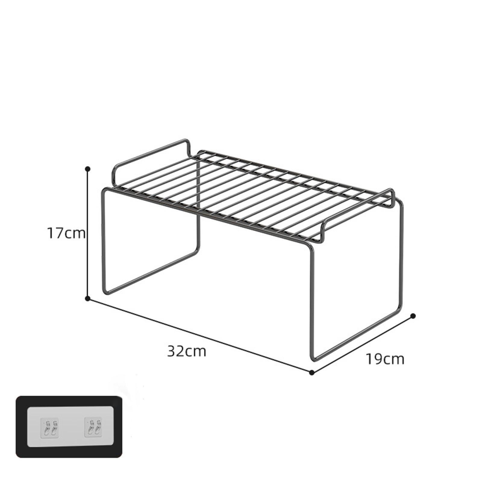 Cabinet Basket Organizer Spice Seasoning Rack for Bathroom Shower Countertop