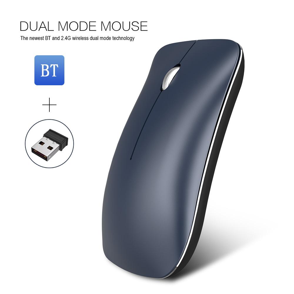 HXSJ T23 Wireless Mouse Ergonomic Vertical Mice 4.0 BT 2.4Ghz Wireless High Speed Rechargeable Optical Sensor for for