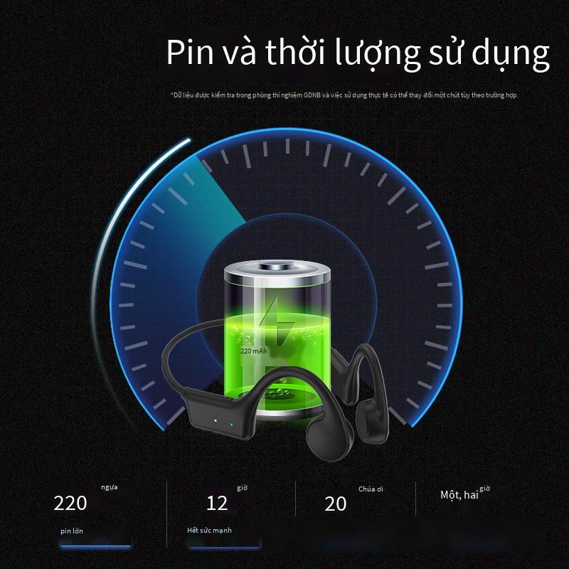 Đảm bảo chất lượng HS2 Amazon dẫn truyền xương Tai nghe Bluetooth nghe nhạc thể thao chạy tai nghe không tai nghe không dây trong tai
