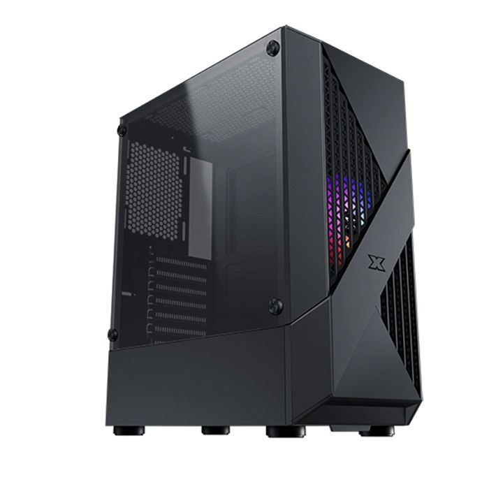 XIGMATEK INFINITY 1F - ATX, 1 SIDE TEMPERED GLASS, KÈM 01 FAN XIGMATEK X22F -hàng chính hãng