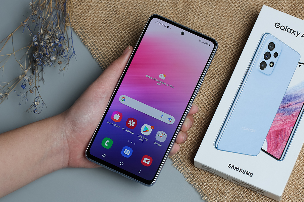 Điện thoại Samsung Galaxy A53 (5G) A536 (8 GB/128 GB)- Hàng chính hãng