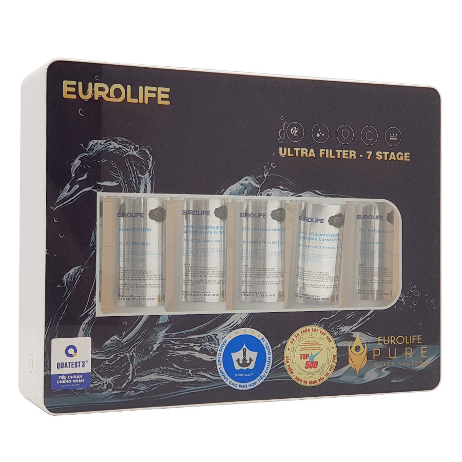 Máy Lọc Nước Trực Tiếp 7 Cấp Độ Lọc Eurolife EL-UF7 - Hàng Chính Hãng