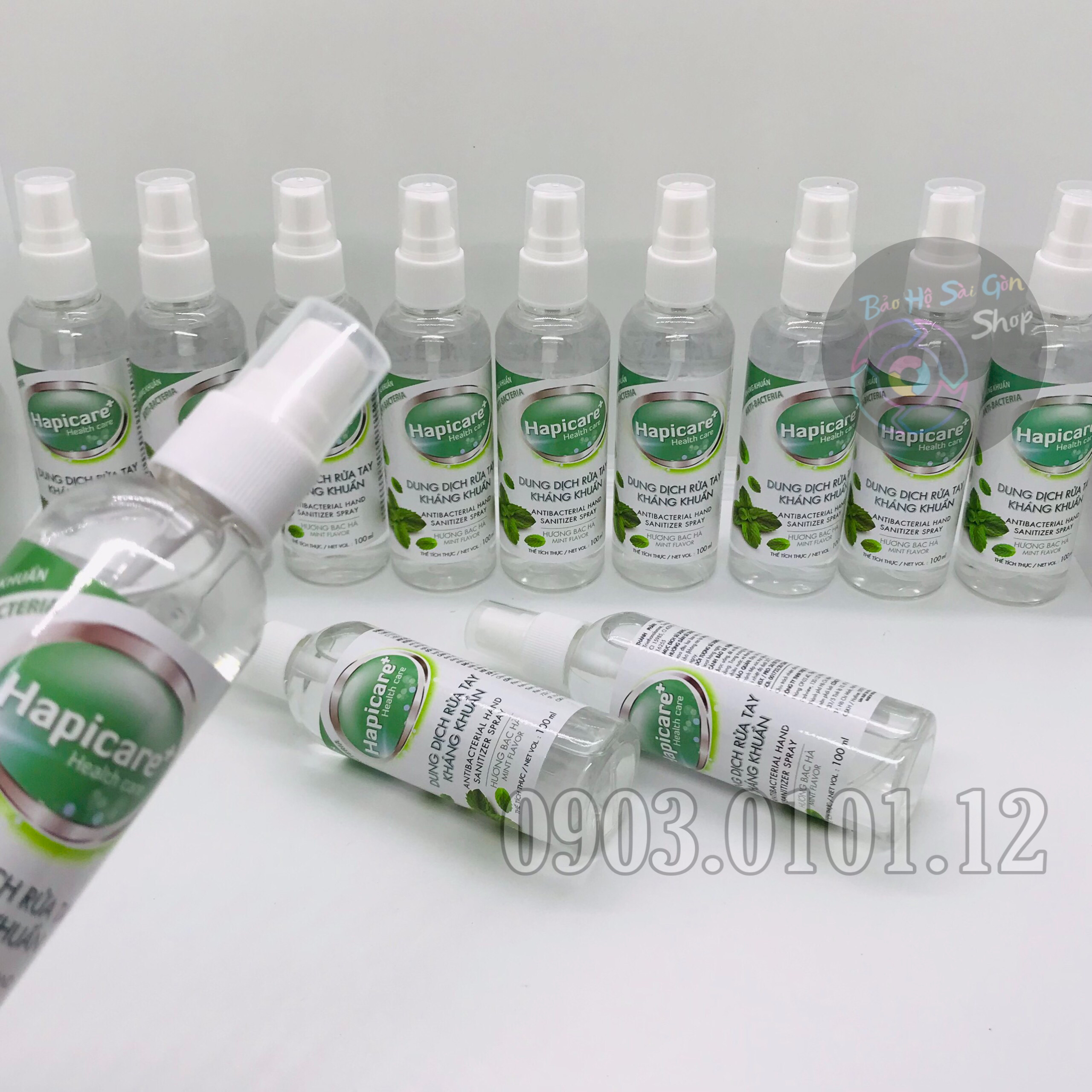 DUNG DỊCH RỬA TAY KHÁNG KHUẨN - Hapicare+  [Chính Hãng]