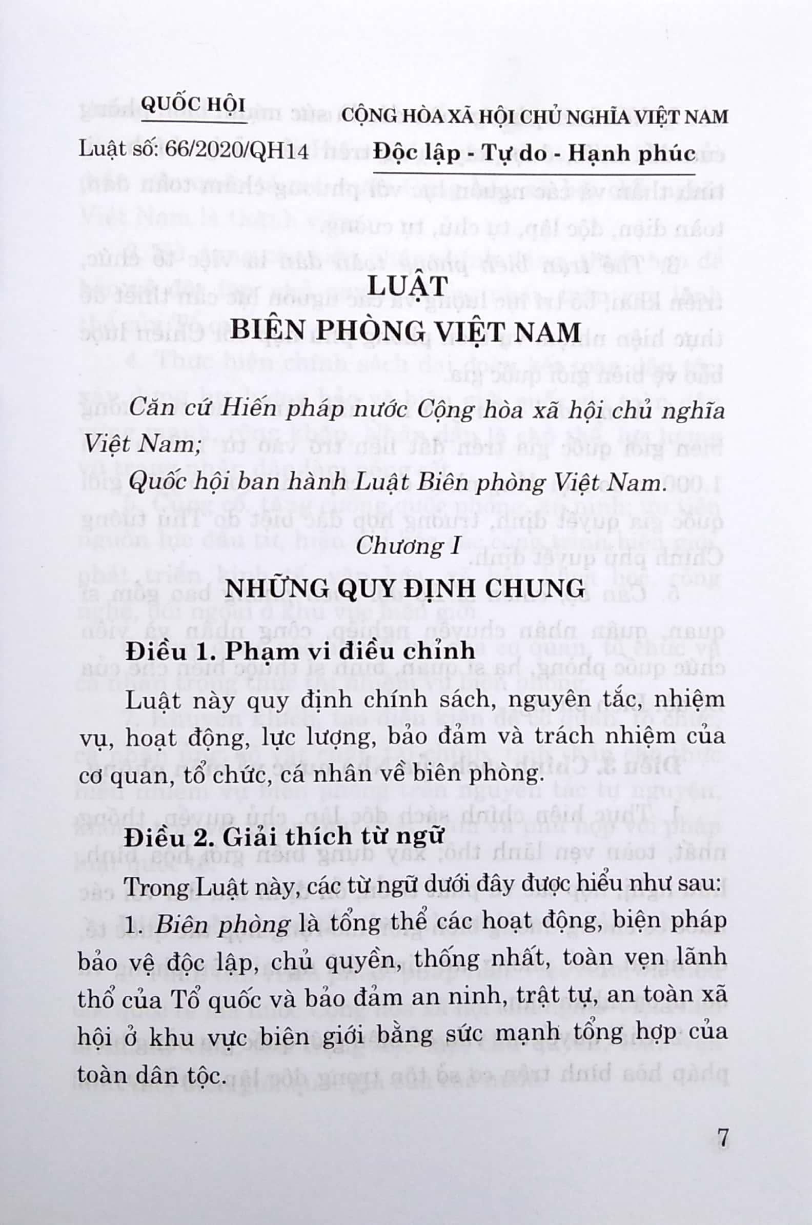 Luật Biên Phòng Việt Nam