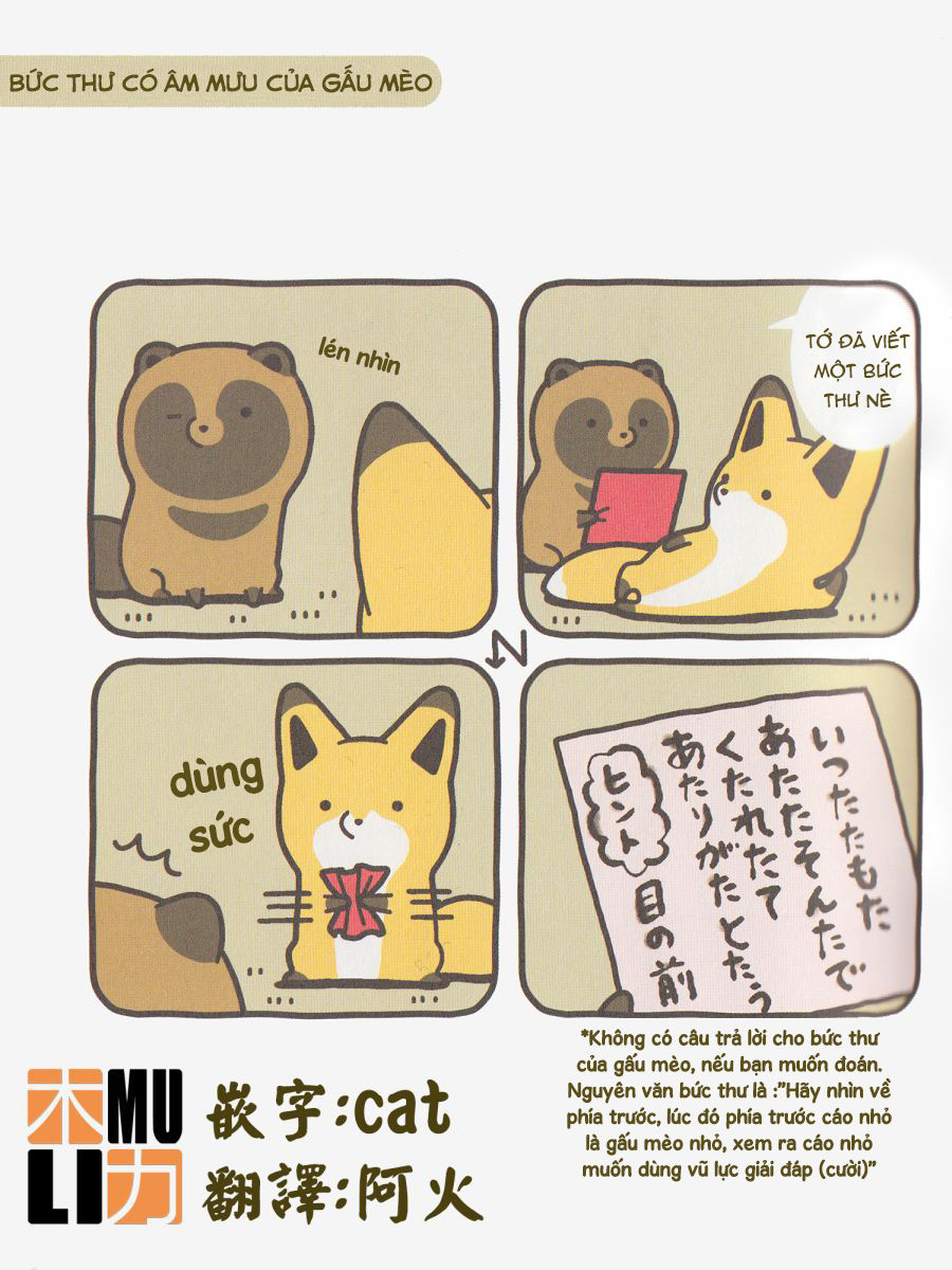 cáo và gấu mèo chapter 5 2