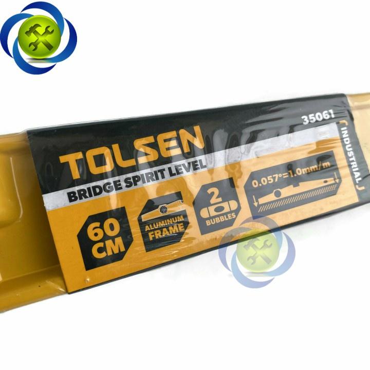 Thước thủy 600mm Tolsen 35061 nhôm