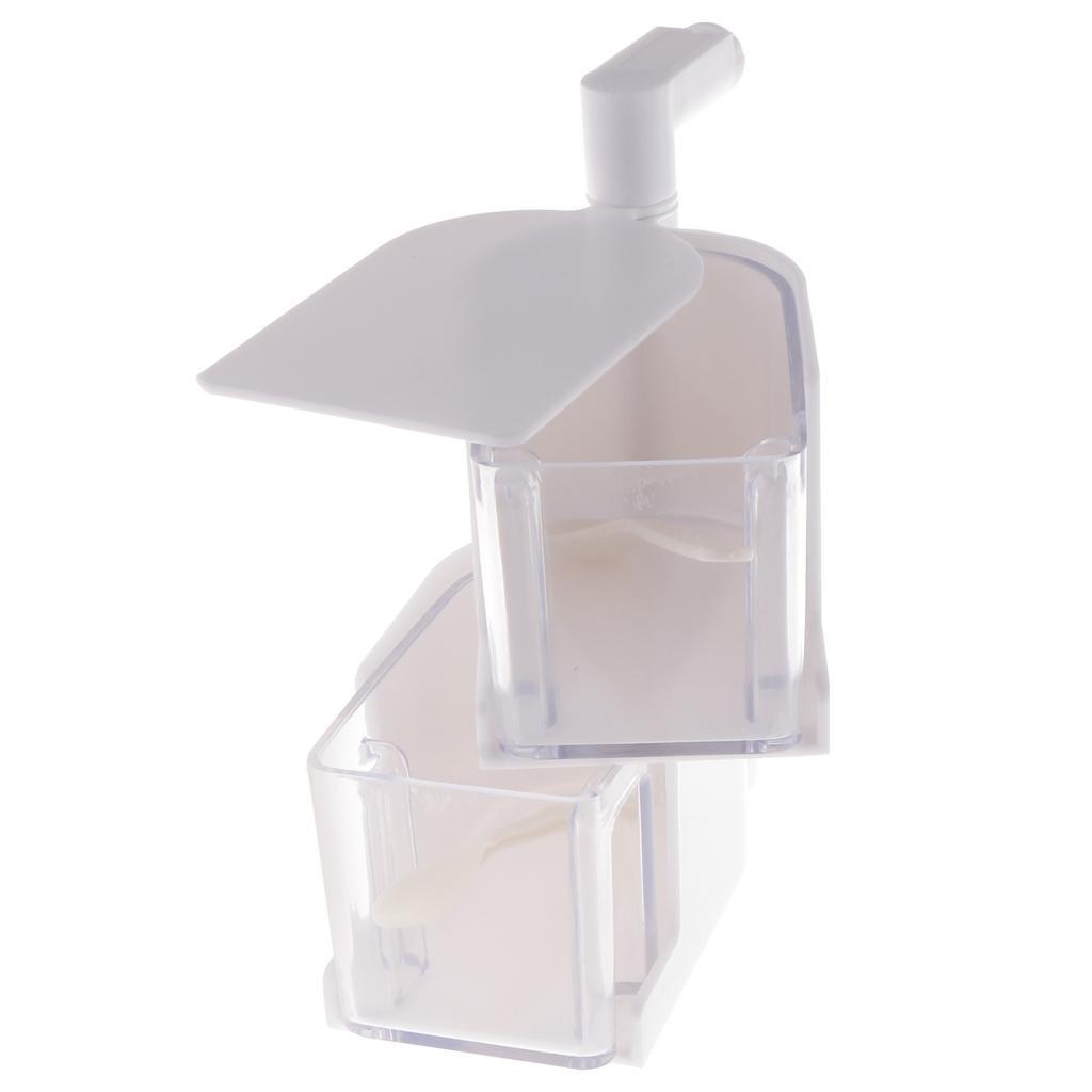 Rotatable Spice Rack Set - Seasoning Box - Condiment Storage Container Box -